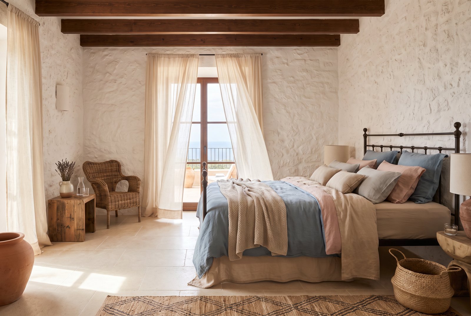 Farbe bekennen im Schlafzimmer – die Bettwäsche Colors von Janine